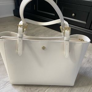 Tory Burch white tote